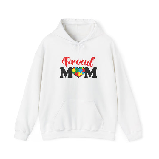 Proud Mom Hoodie - Unisex Heavy Blend Sweatshirt for Moms