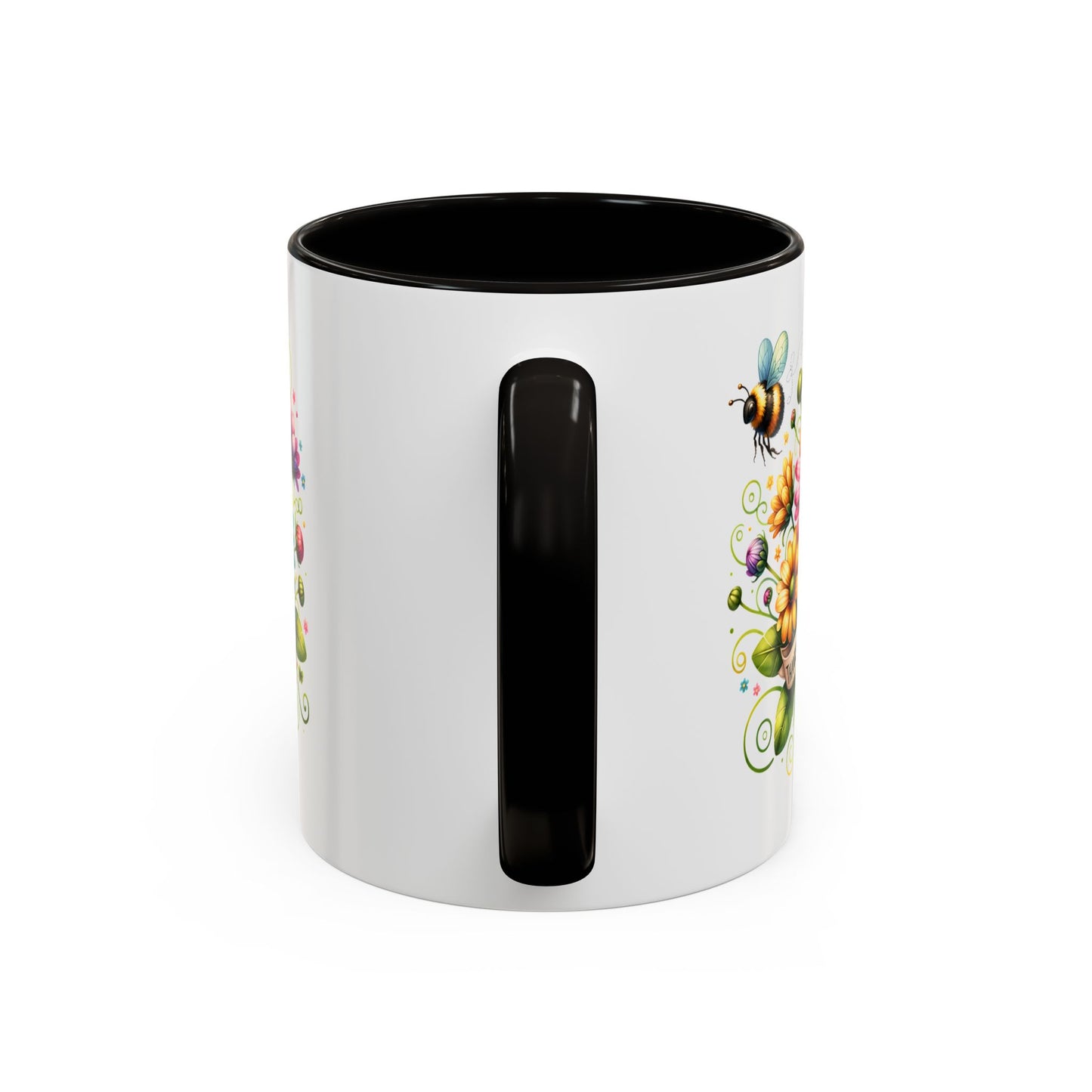 Colorful Floral Mug – "Thanks for Helping Me Bloom" – Perfect Gift for Friends & Family