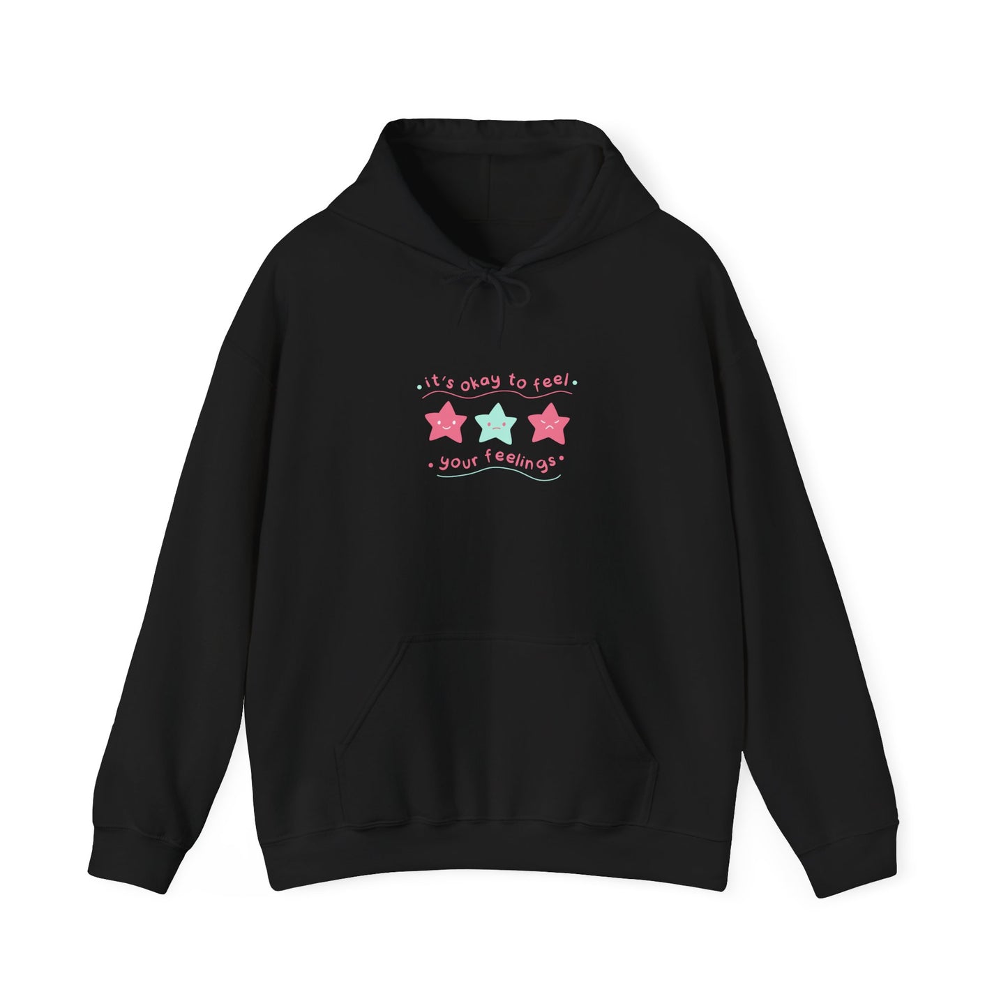 It's Okay to Feel Unisex Heavy Blend™ Hooded Sweatshirt