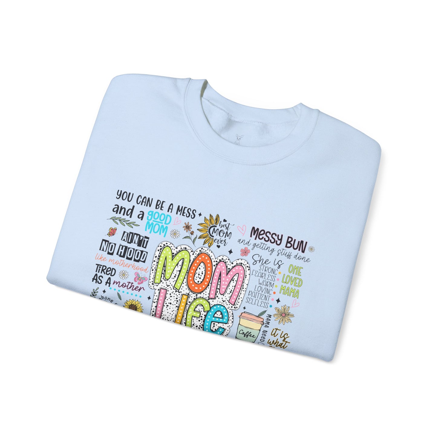 Mom Life Crewneck Sweatshirt