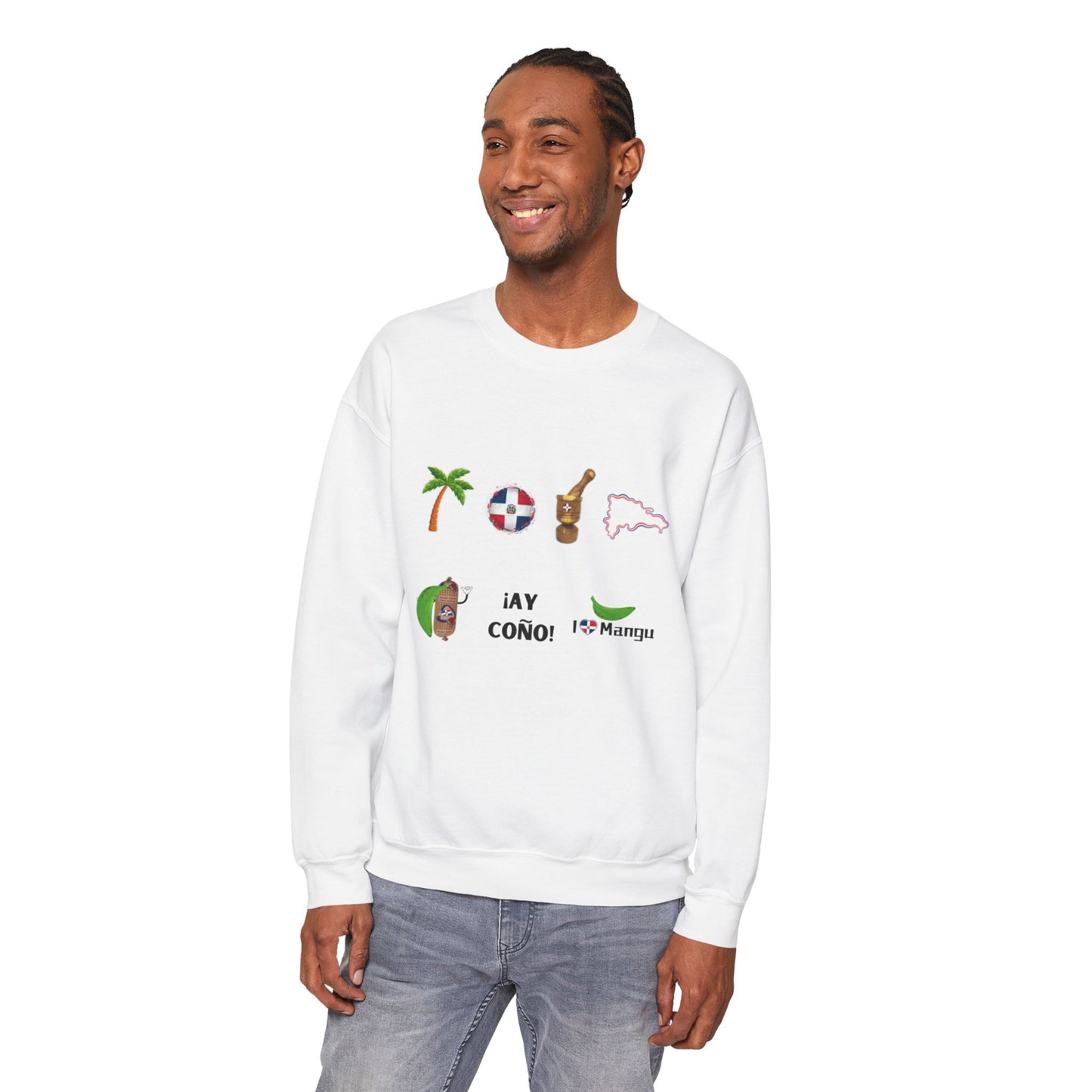 Sweatshirt for proud Dominican People