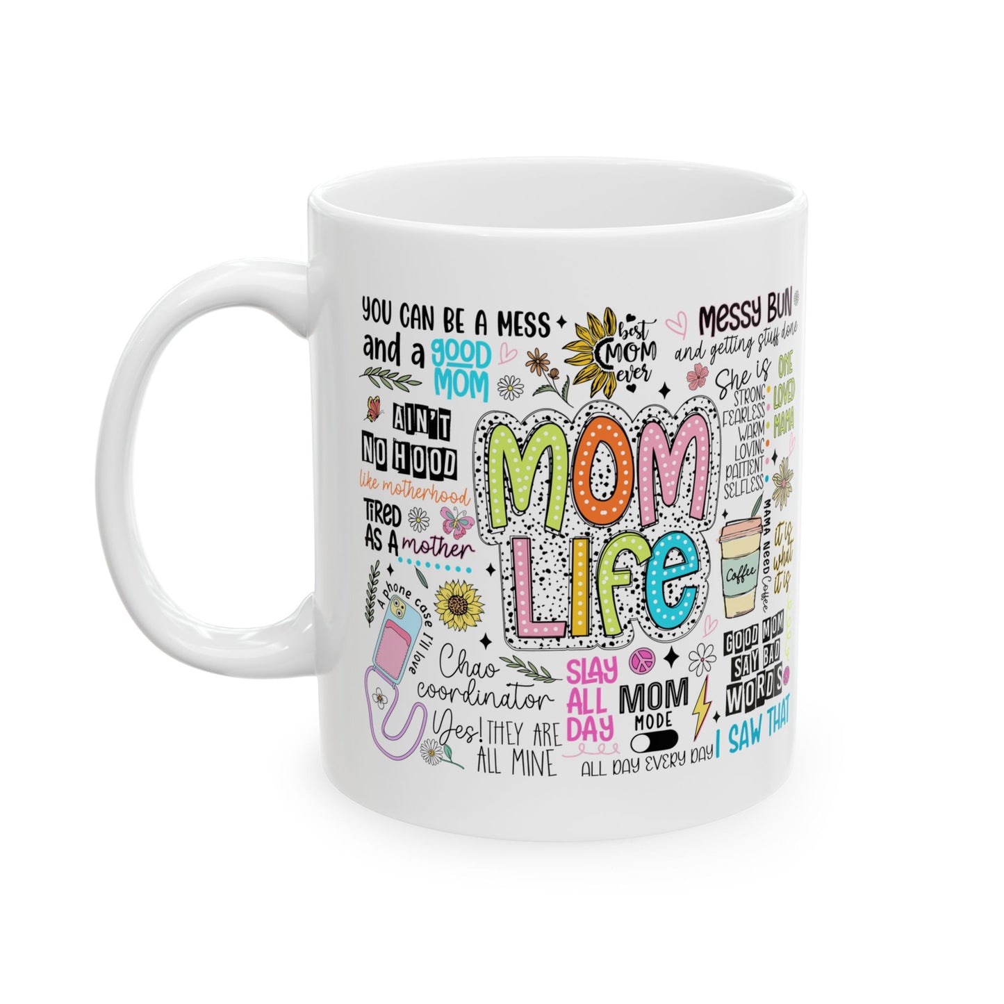 Inspirational Mom Ceramic Mug - 11oz & 15oz