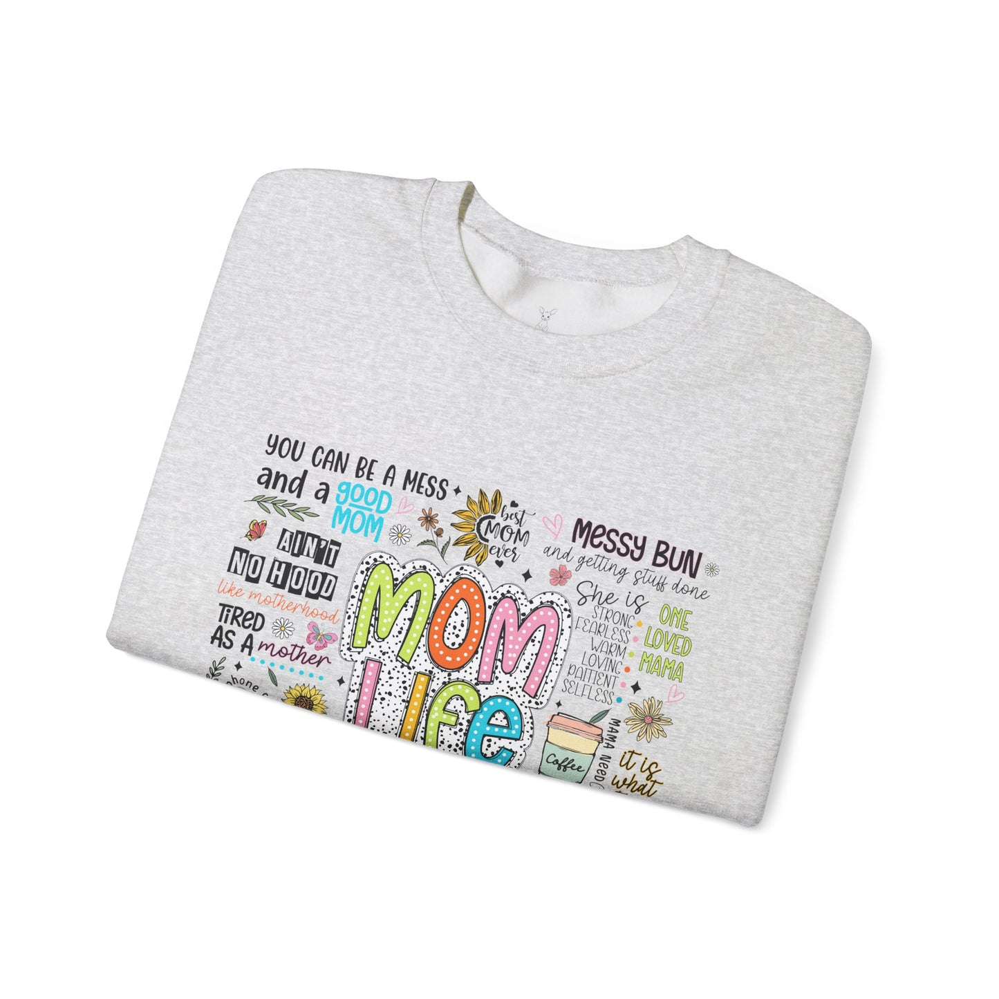 Mom Life Crewneck Sweatshirt