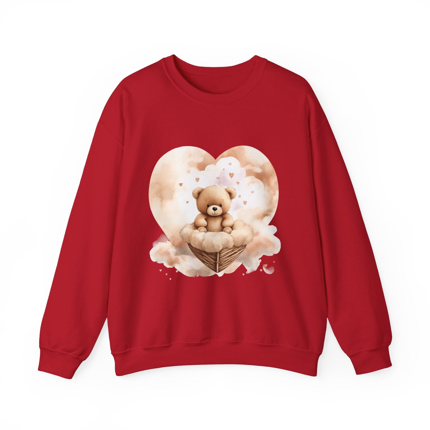 Cozy Teddy Bear Love Sweatshirt - Unisex Heavy Blend™