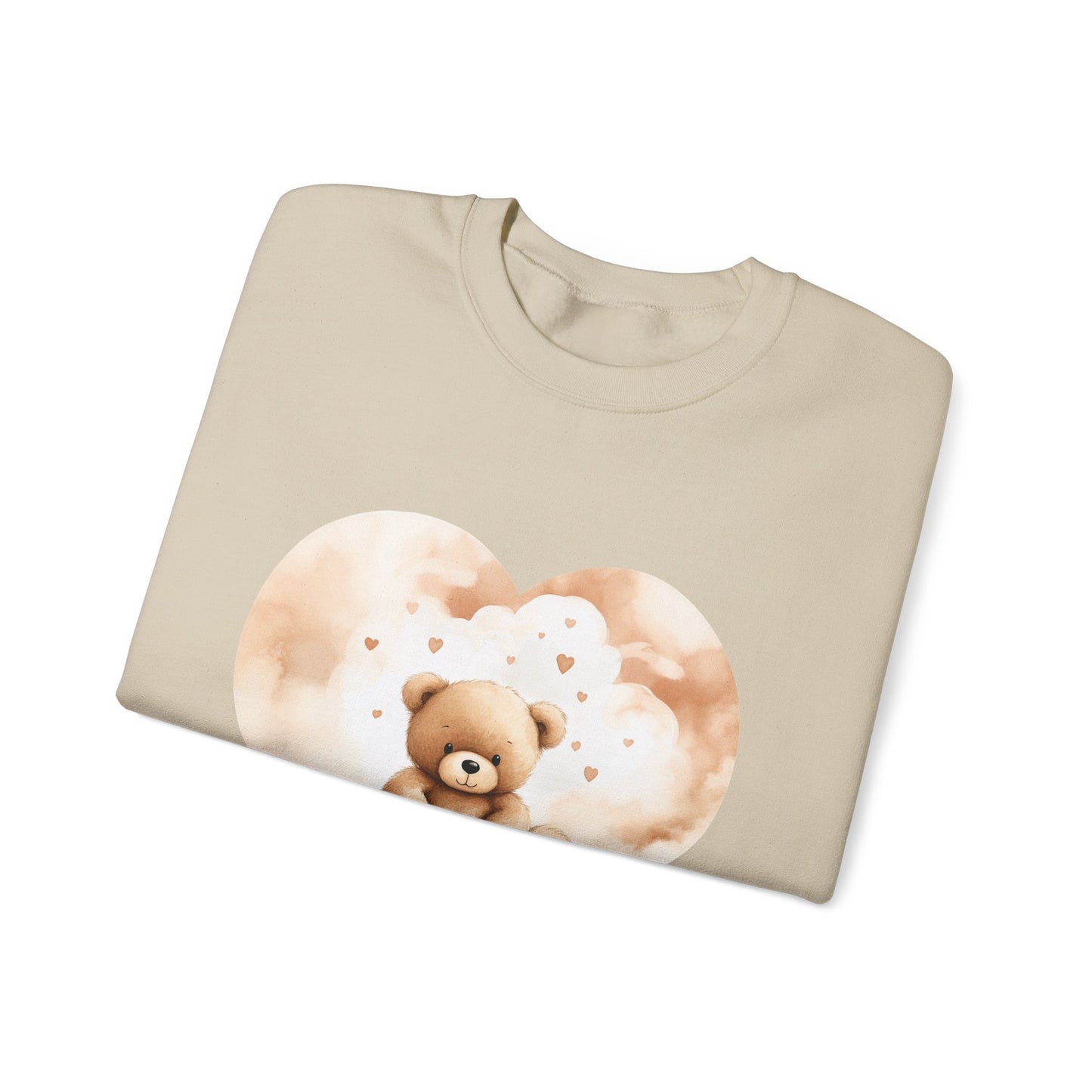 Cozy Teddy Bear Love Sweatshirt - Unisex Heavy Blend™