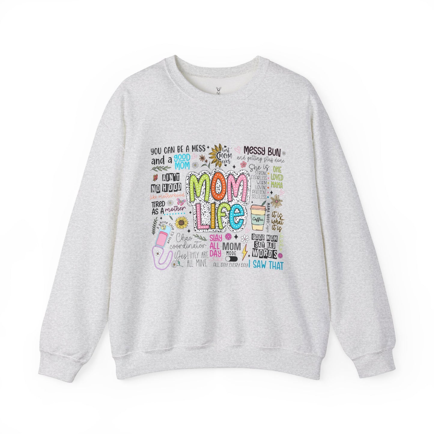 Mom Life Crewneck Sweatshirt