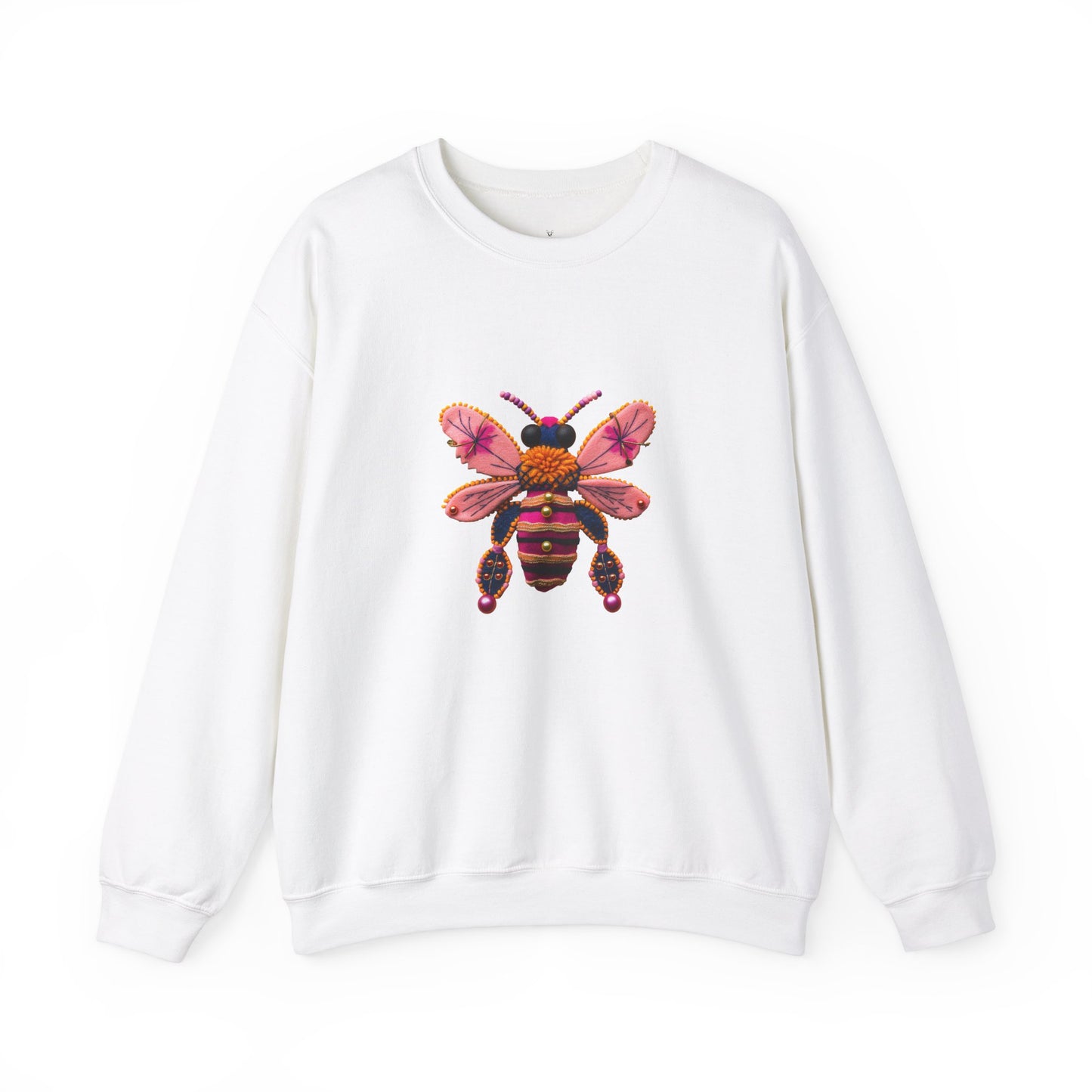 Bee-Inspired Unisex Heavy Blend™ Crewneck Sweatshirt - Cozy & Colorful Nature Apparel