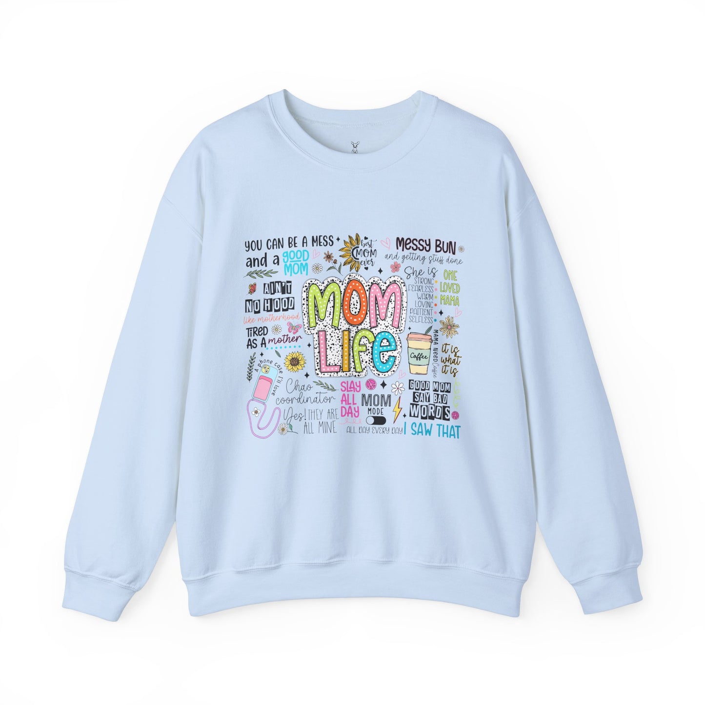 Mom Life Crewneck Sweatshirt