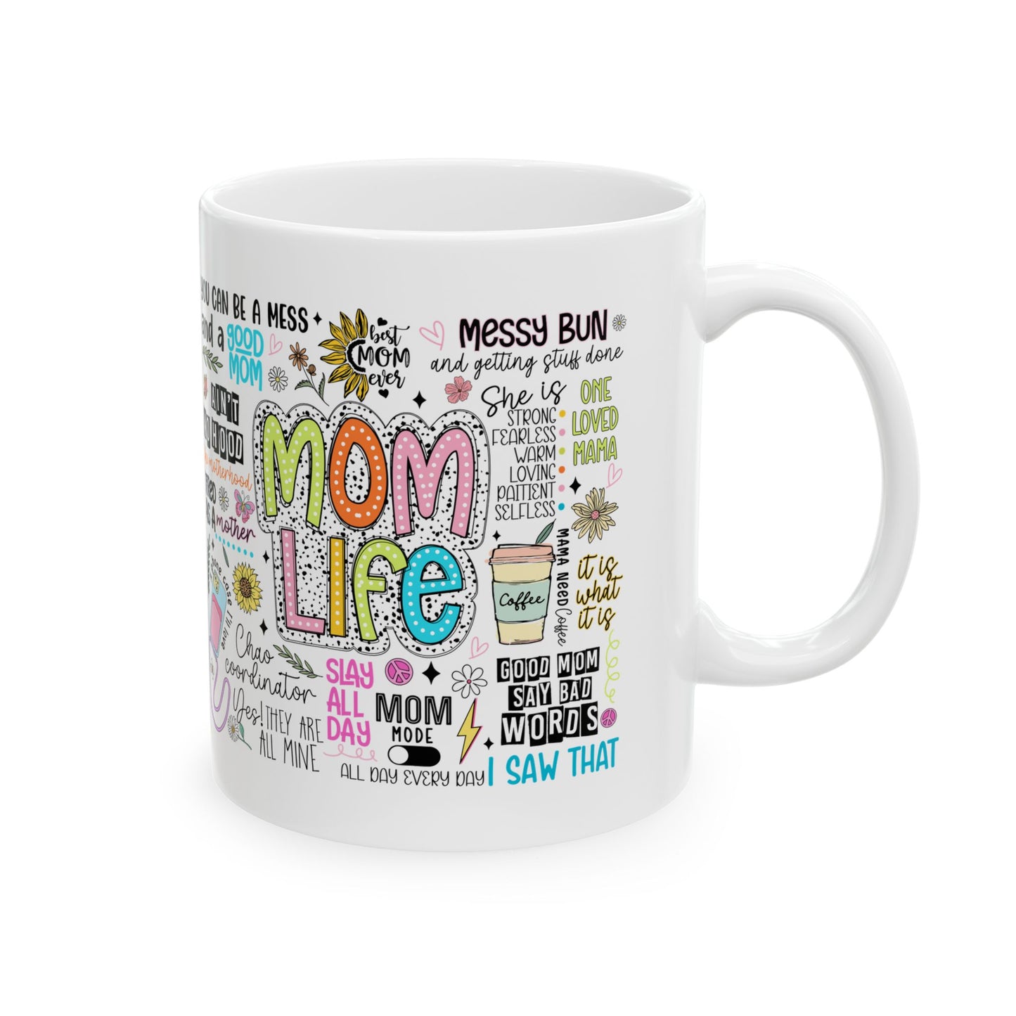 Inspirational Mom Ceramic Mug - 11oz & 15oz