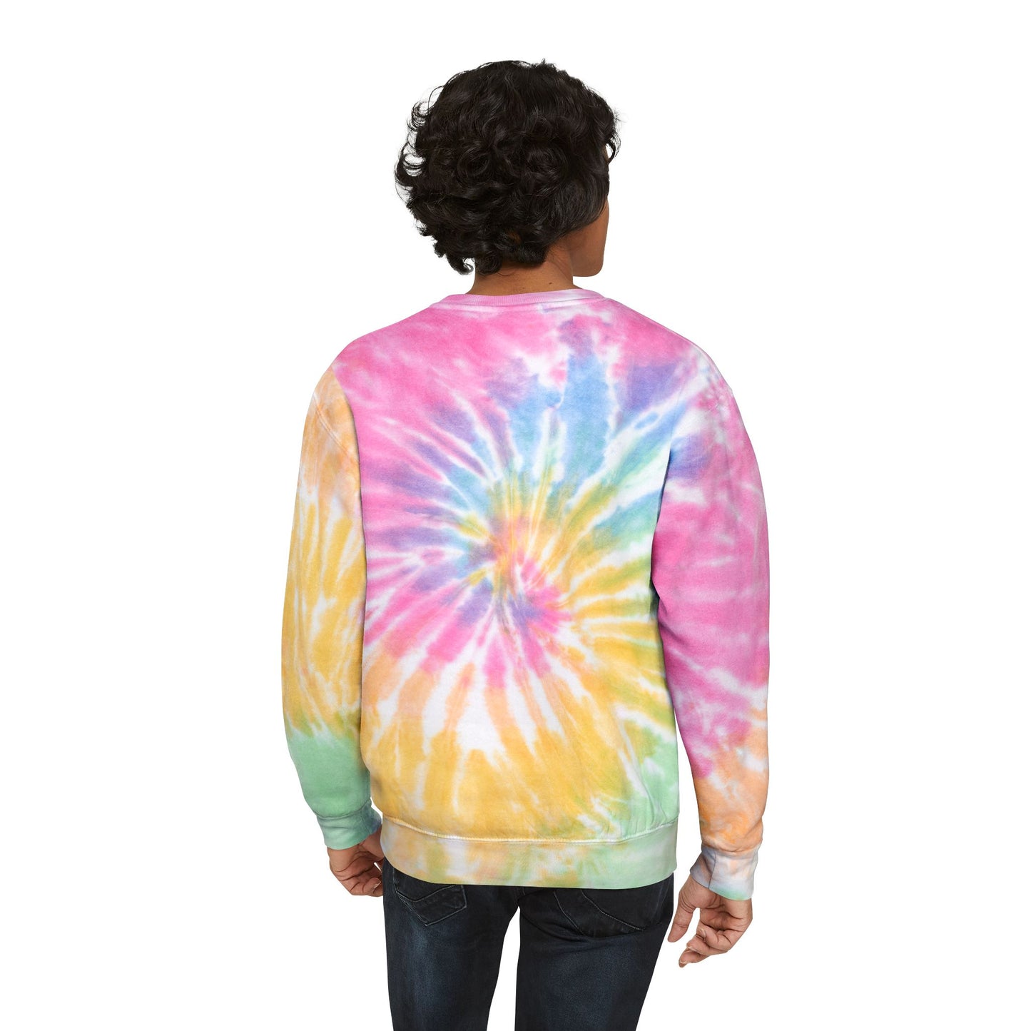 Bohemian Butterfly Tie-Dye Sweatshirt for Delighted Souls