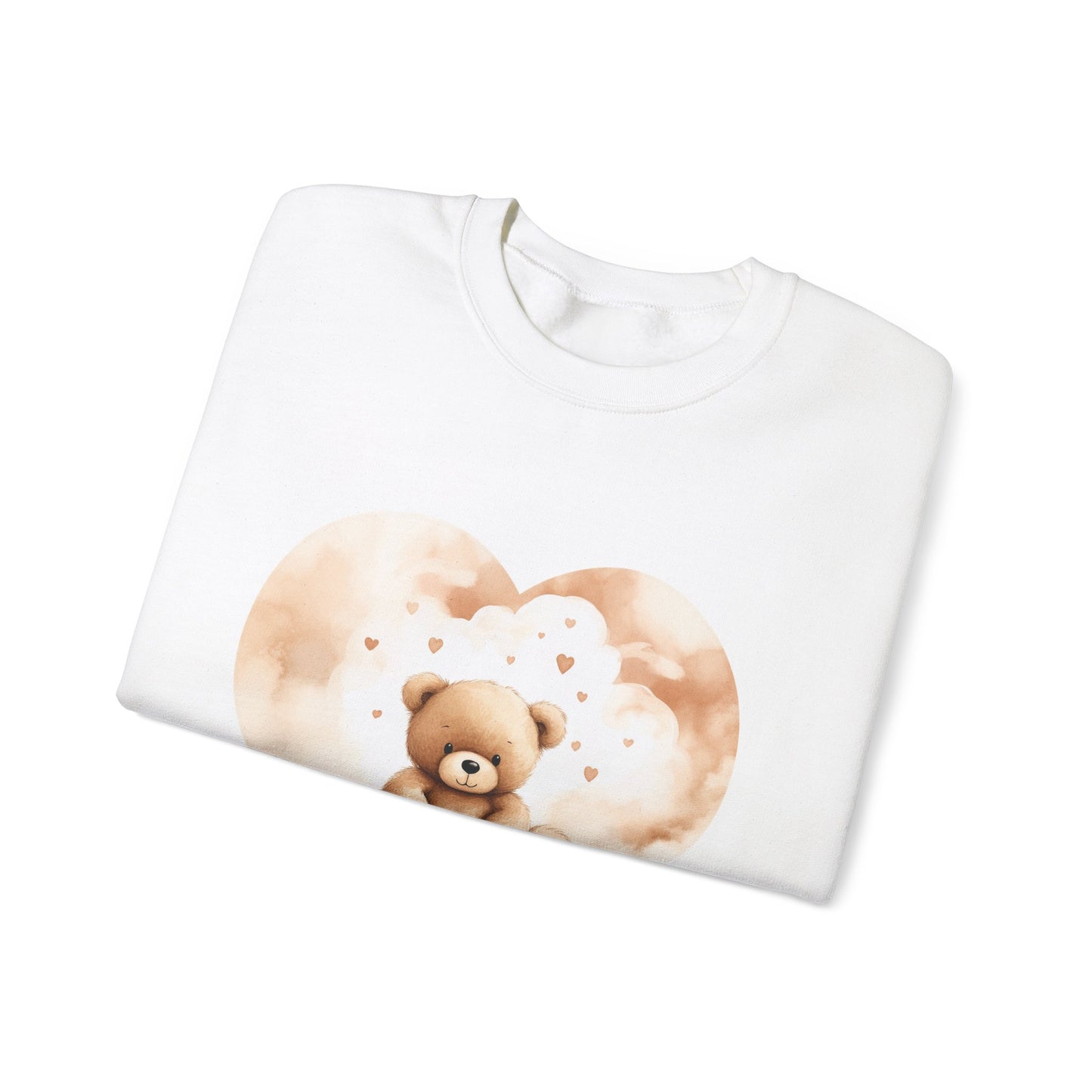 Cozy Teddy Bear Love Sweatshirt - Unisex Heavy Blend™