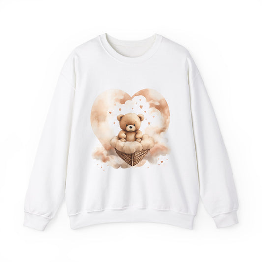 Cozy Teddy Bear Love Sweatshirt - Unisex Heavy Blend™