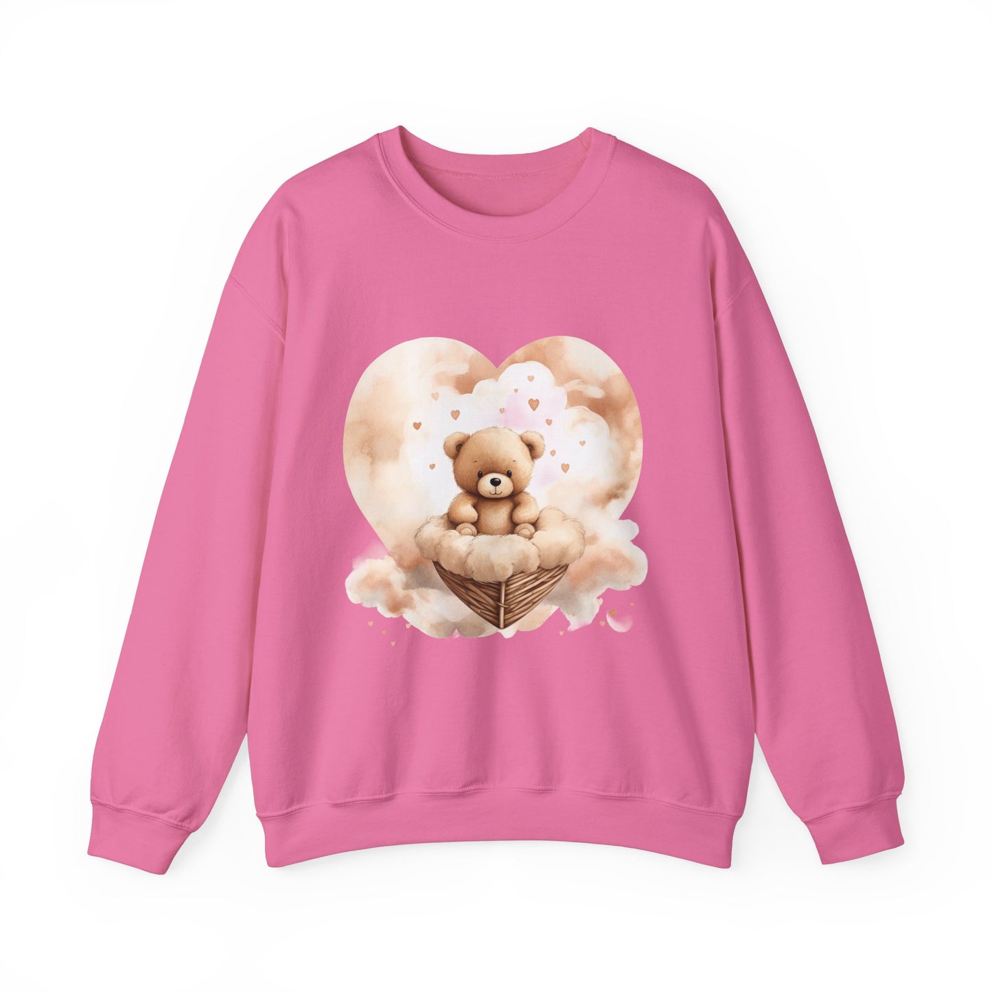 Cozy Teddy Bear Love Sweatshirt - Unisex Heavy Blend™