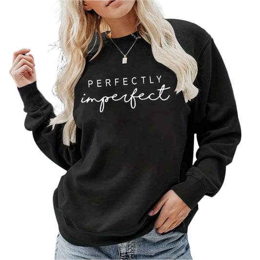 Sweater Long Sleeve Perfectly Imperfect