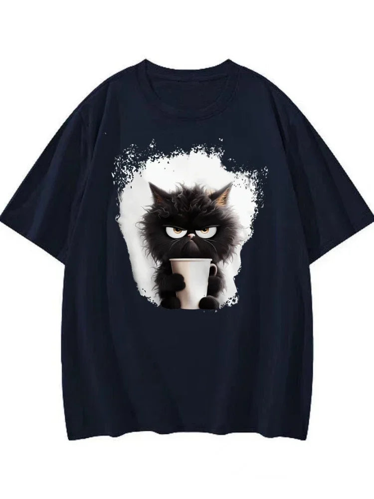 Women's Angry Cat Tee