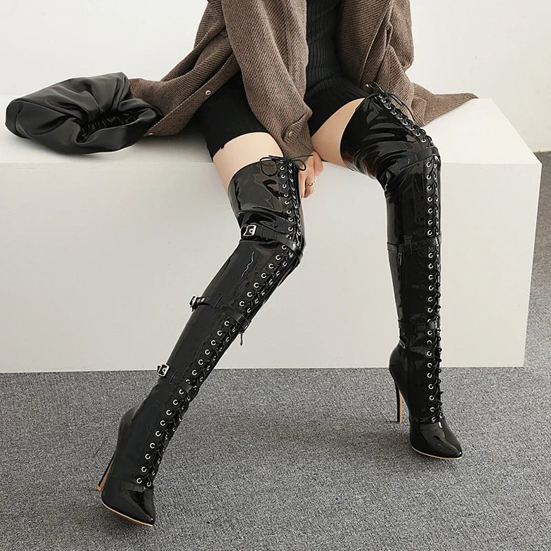 High Heels Over The Knee Boots